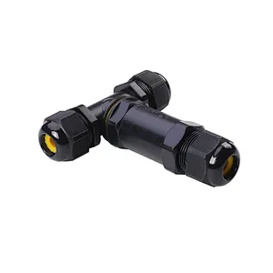 T Type Electric Power Waterproof Cable Connector