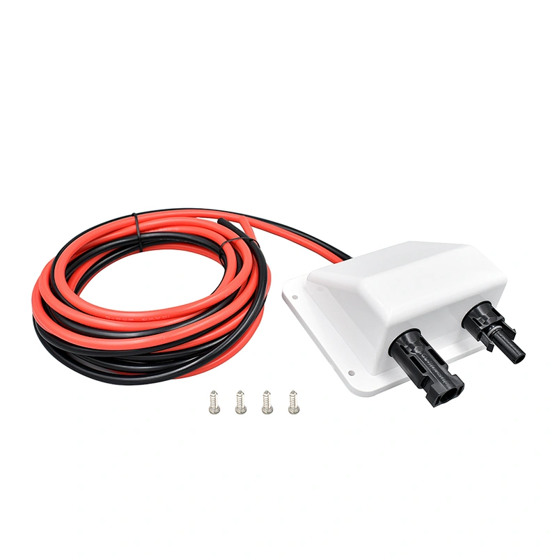 Waterproof ABS Solar Cable Entry Gland (A pair with MC4 can be customized)