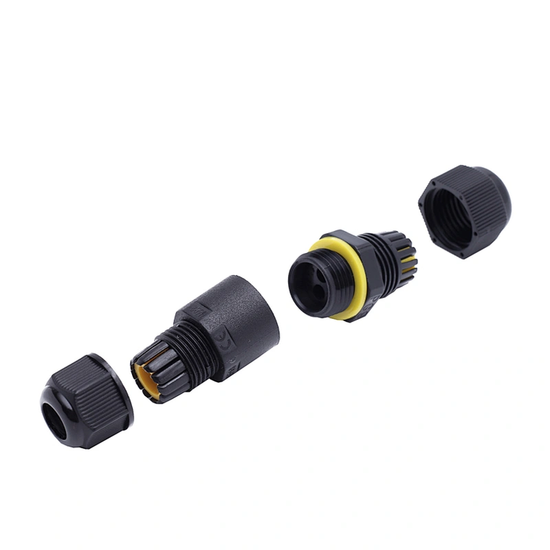 2P/3P 9A Electric Power Waterproof Connector