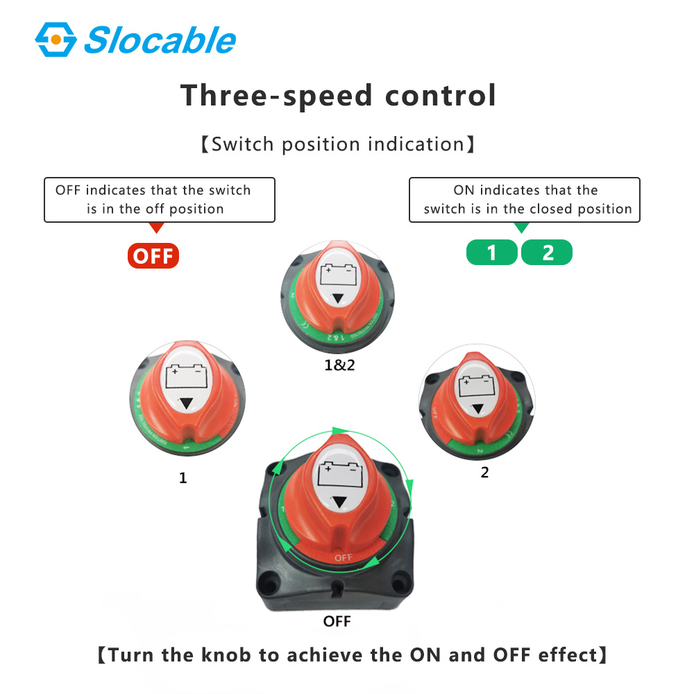 isolating battery cut off switch