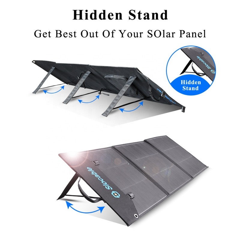 105W Portable Foldable Solar Panel Charger