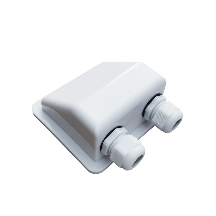 Waterproof ABS Mounting Double Hole Solar Cable Entry Gland