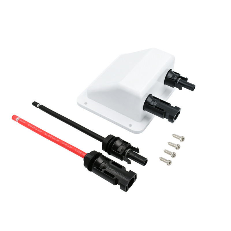 Waterproof ABS Solar Cable Entry Gland (A pair with MC4 can be customized)