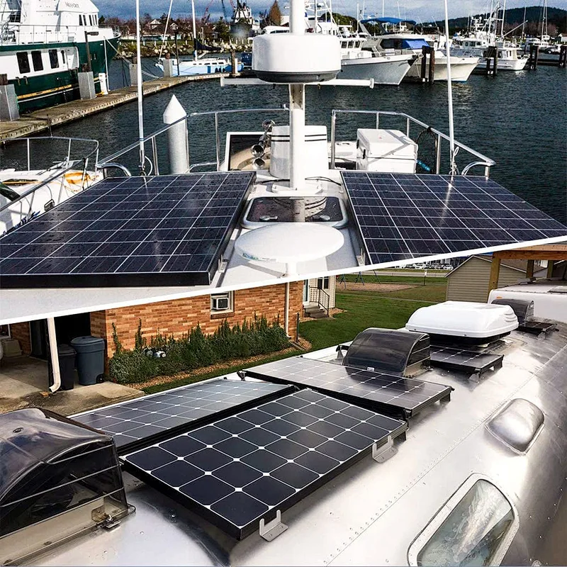 Solar Panel Mounting Z Brackets with Nuts and Bolts