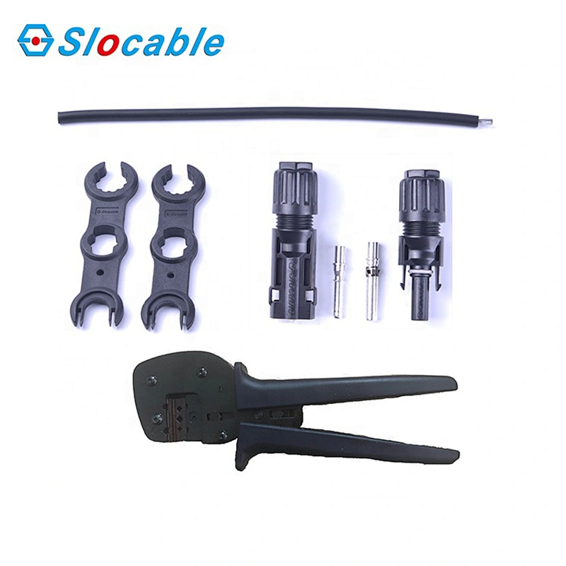 Solar Connector Toolkit for  Cable Crimping and Stripping