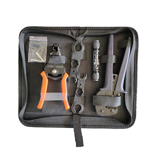 Solar Connector Toolkit for  Cable Crimping and Stripping