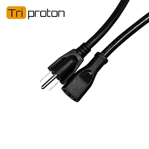 ac power cord free sample 3pin plug us 3 pin power cable for computer