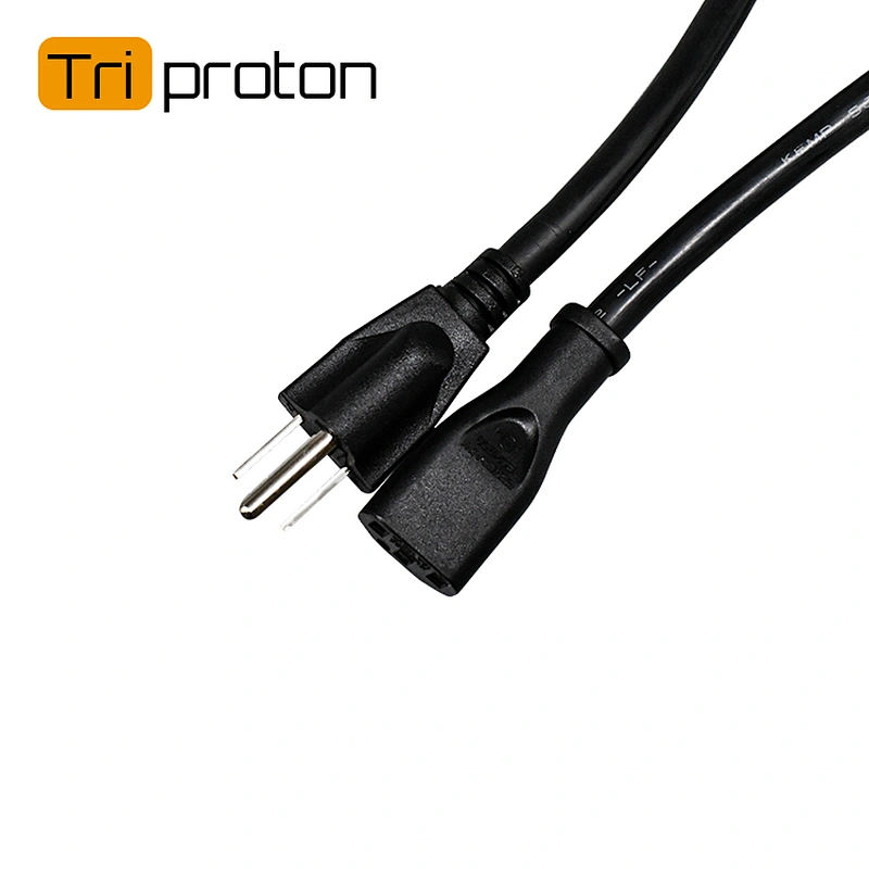ac power cord free sample 3pin plug us 3 pin power cable for computer