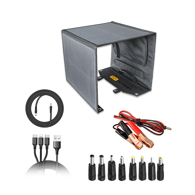 20W Solar Battery Charger Folding Solar Blanket
