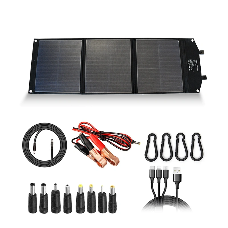 20W Solar Battery Charger Folding Solar Blanket