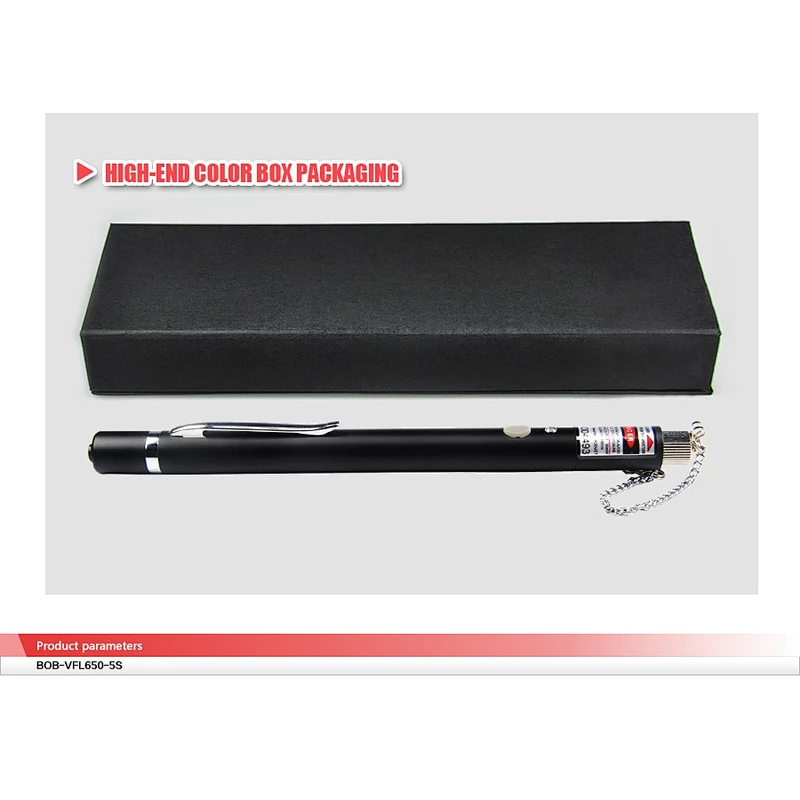 Visual Fault Locator Cable Fault Locators Fiber Optic Tester 10mw (BOB-VFL650-5S)