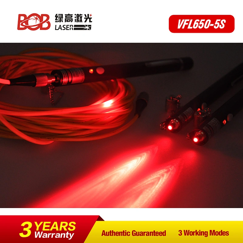 Visual Fault Locator Cable Fault Locator Fiber Optic Tester (BOB-VFL650-6S)