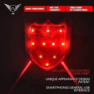 Wholesale good quanllity bike bicycle laser beam rear tail light laser taillight