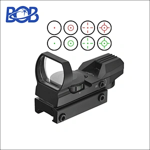 Red and Green Dot 4 Reticle Reflex Sight Send Color