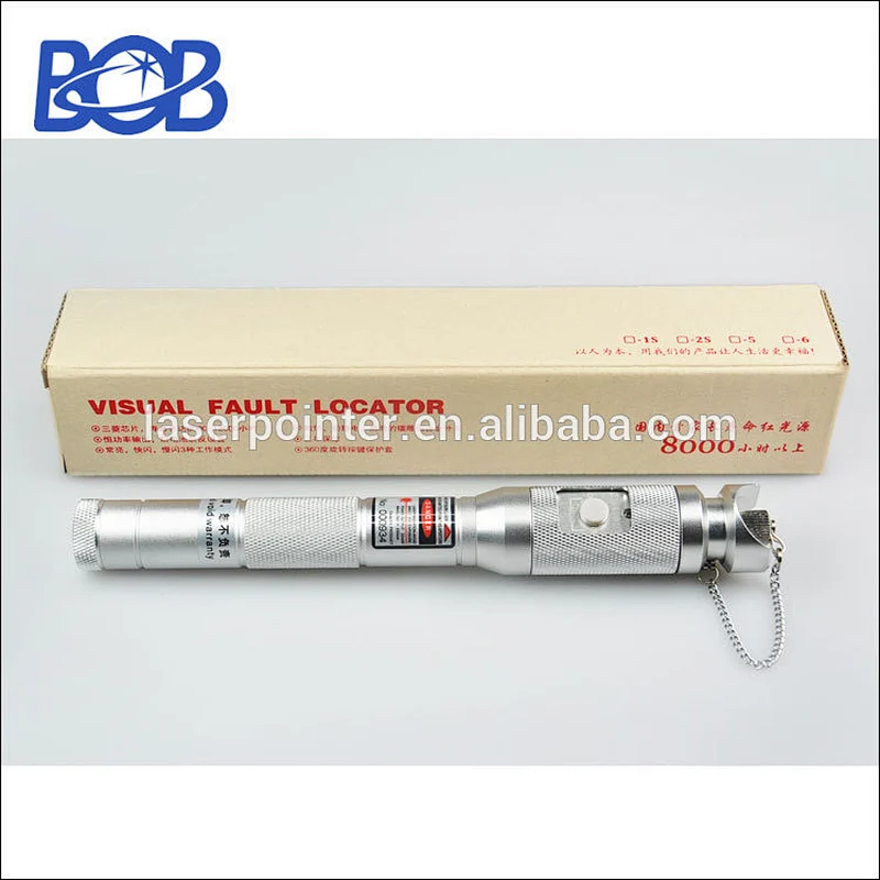 BOB fiber tool handheld laser optic optical fiber identifier VFL650-2S