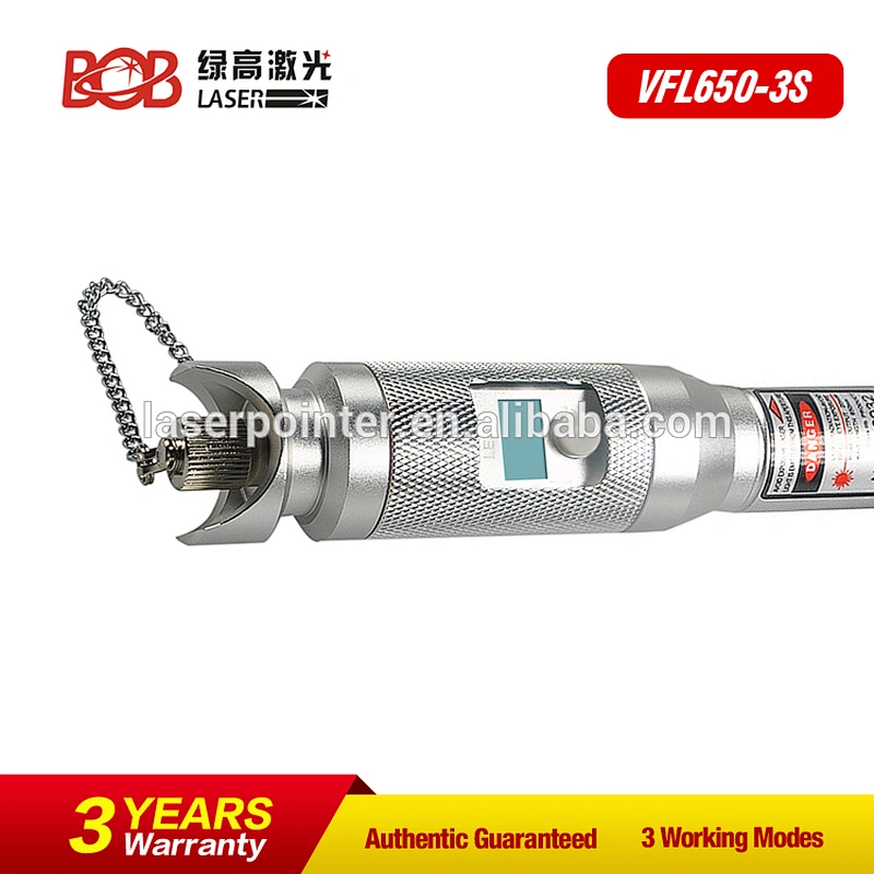 Visual Fault Locator Fiber checker 650 nm (ST, SC or FC) 10mW (BOB-VFL650-3S)