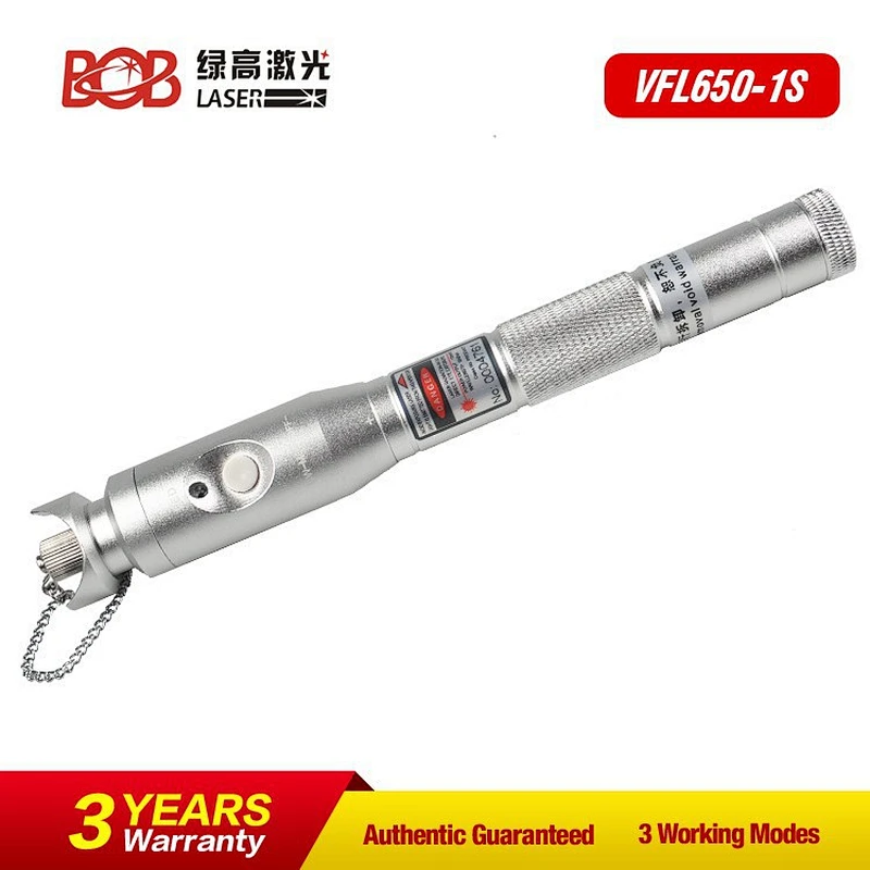 5mw mini visual fault locator long range gold locator BOB-VFL650-1S