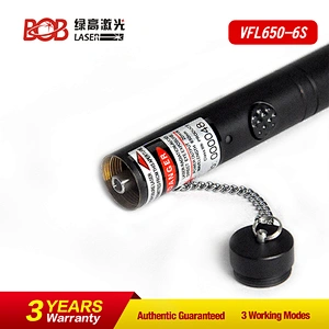 mini simple OTDR BOB-VFL650-6S fiber optic underground cable fault locator