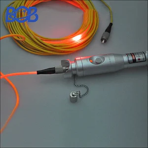 High-end imports of aluminum silver 50mw range 50km Optical fiber Identifier fiber optic Visual Fault Locator