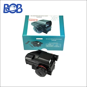 Tactical 1X22X33 Multi 4 retical red & green dot sight BOB-HDR33B rifle scope for hunting