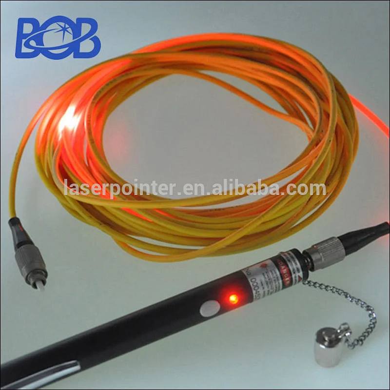 BOB laser Light Source cable fiber optic 5mw / 10mw / 20mw visual fault locator