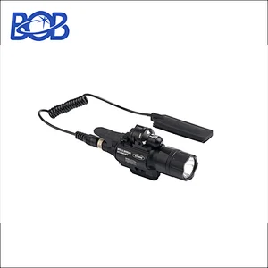 420 Lumens Tactical Flashlight Green Laser Sight for Picatinny Rail