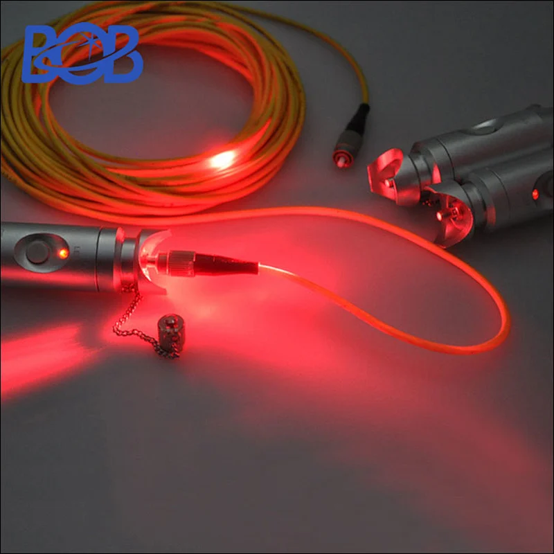High-end imports of aluminum Fiber-optic test pen 30mw Laser range 30km Visual Fault Locator