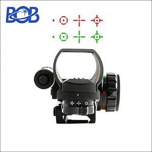 Tactical 1X22X33 Multi 4 retical red & green dot sight BOB-HDR33B rifle scope for hunting