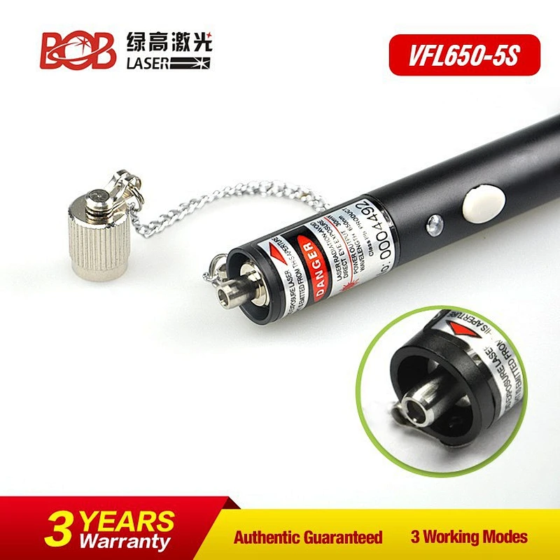 10mw optical fiber fault locator laser indicator ( BOB-VFL650-5S)