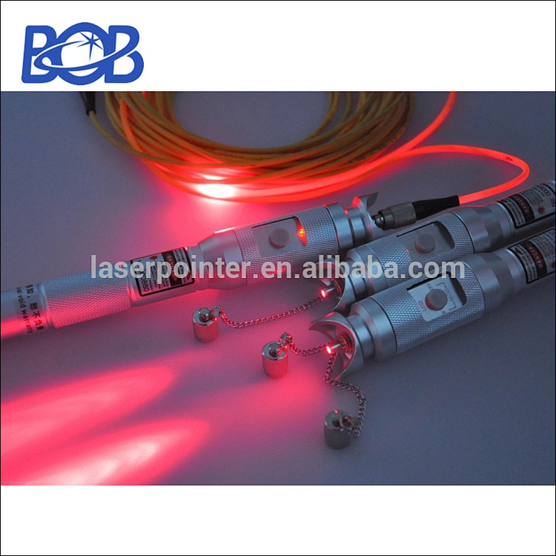 BOB Laser optical equipments 20km / 30km / 50km fiber tester used for otdr 20mw / 30mw / 50mw (BOB-VFL650-2S)