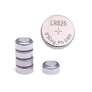 LR626 AG4 377A V4GA 1.5V 18mAh Alkaline Button Cell Battery for Thermometer Toys Gifts
