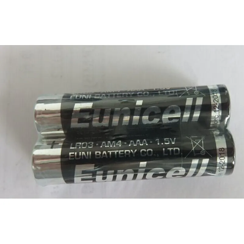 Eunicell remote control usd battery aaa 1.5v alkaline dry batteries