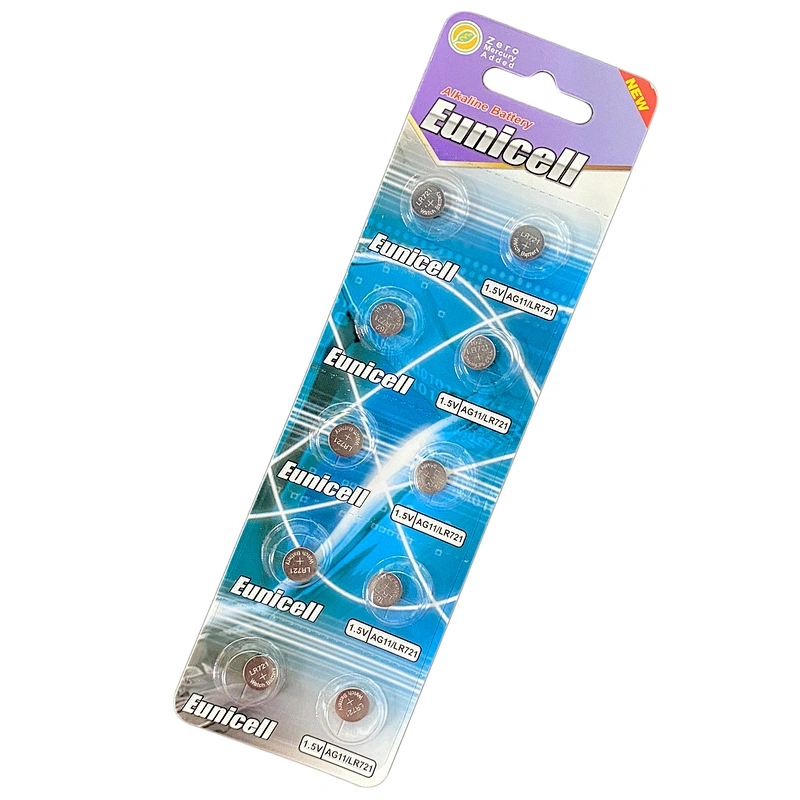 China Supplier Distributor 20mAh 1.5V Alkaline AG11 Battery LR721