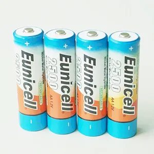 1.2v AA rechargeable battery for LED light