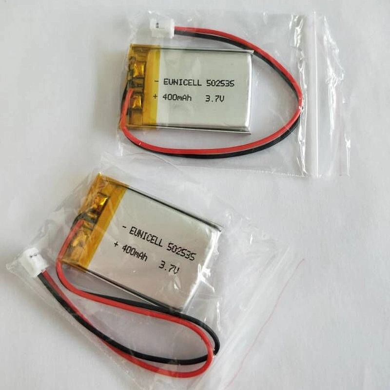 Wireless bluetooth speaker battery 502535 3.7V 400mAh Lithium Polymer Rechargeable