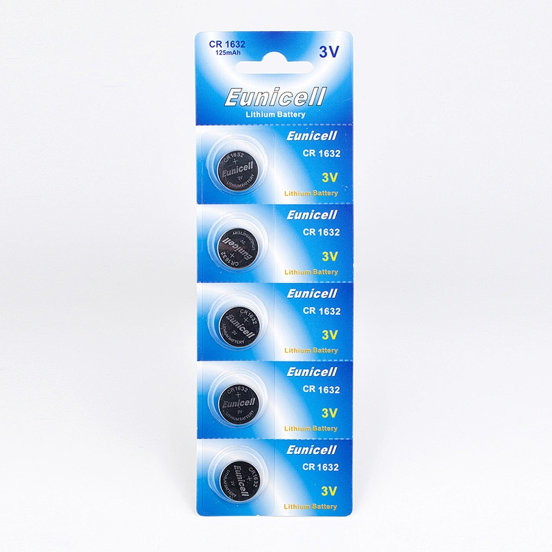 Eunicell manufacturer CR1632 3v coin cell battery cr2032 cr1616 cr1632