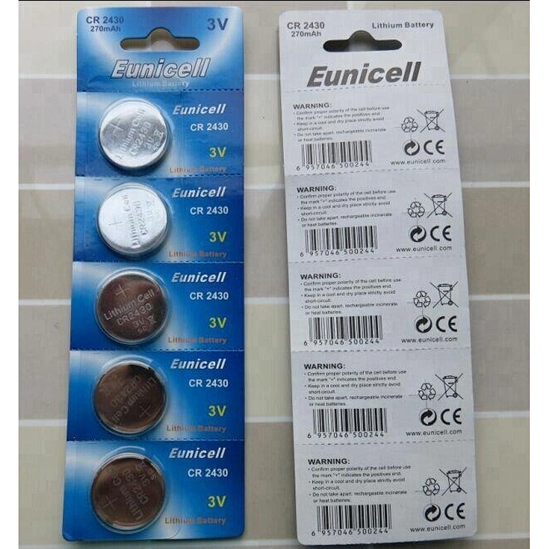 High Quality 3V CR2320 Lithium Button Cell with solder tabs pins