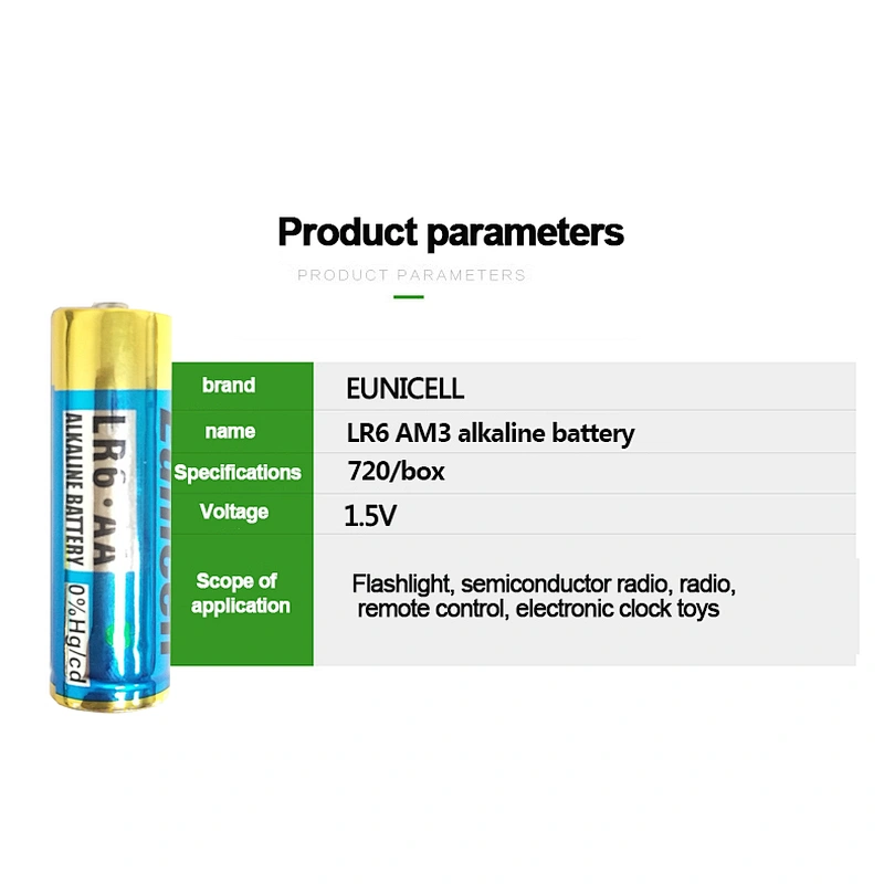 1.5V AA LR6 alkaline batteries Battery Good price