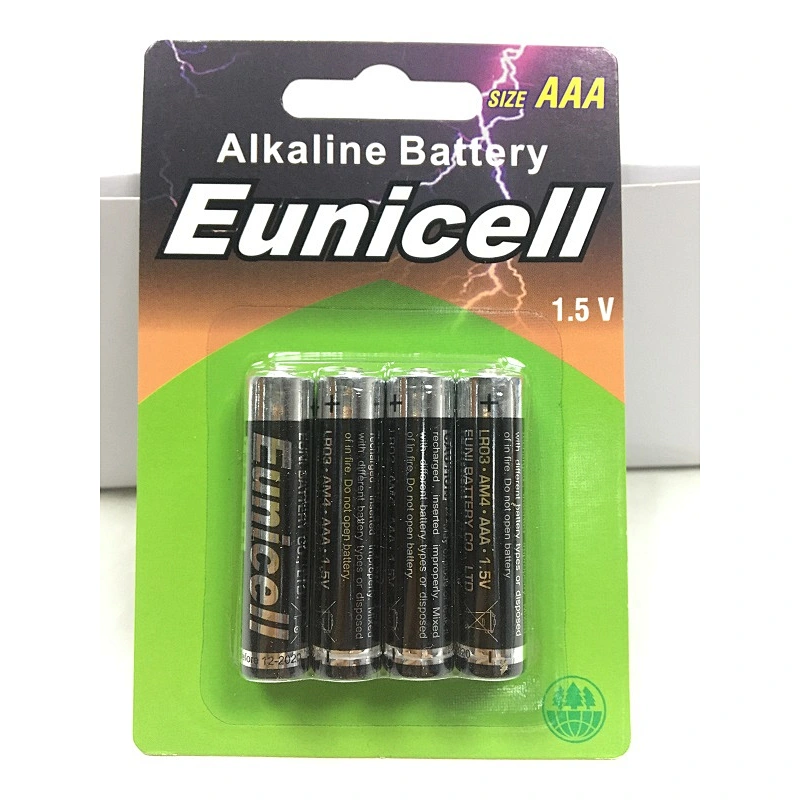 wholesale lr03 size aaa alkaline battery for flashlight
