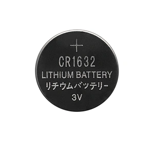 Factory supply CR1632 3V Lithium Manganese Button Battery for Watch Calculator Toys Remote