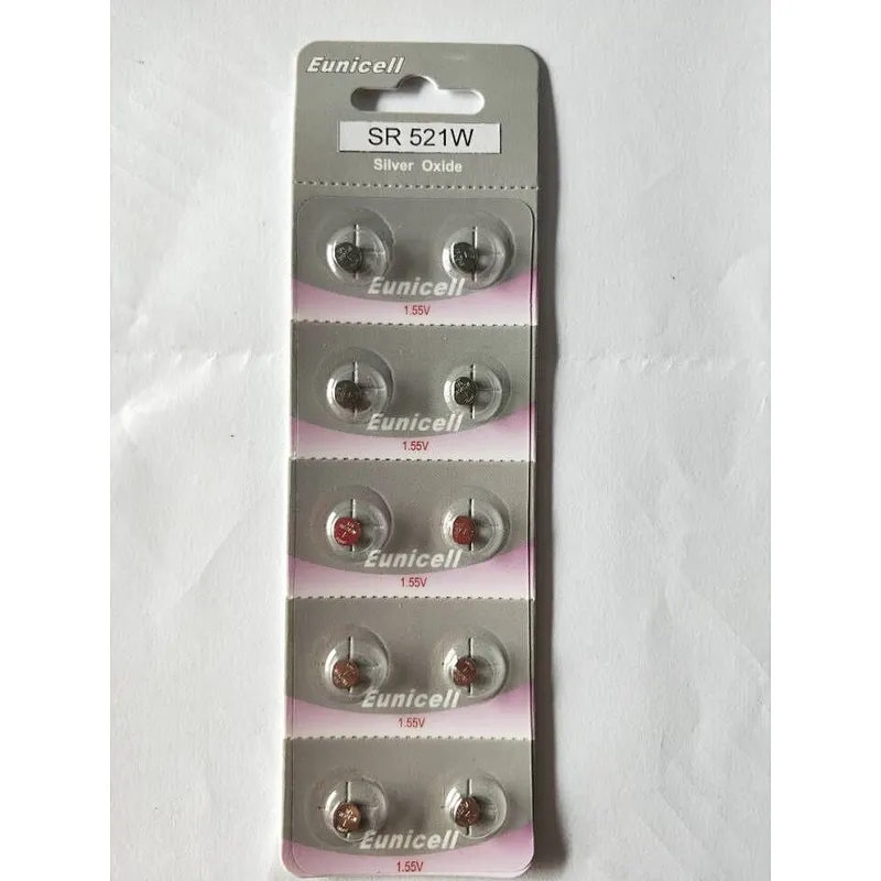 SR44SW 1.55V Silver Oxide Battery 357 / 303  SR44 AG13 for Watch