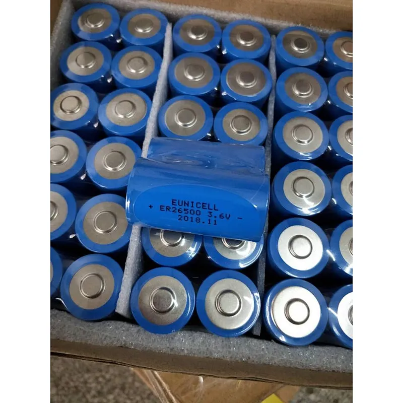 High Quality ER26500 Li-SCOL2 Lithium Battery /3.6V er26500 / C Size / D Size Non-rechargeable battery