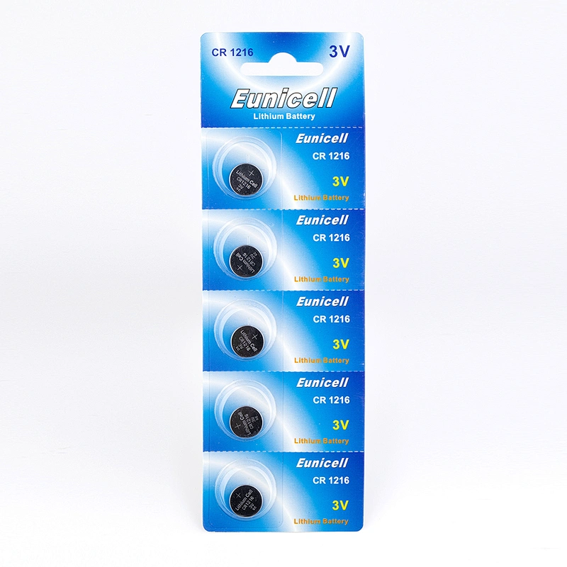 CR1216 3V Coin Lithium Battery for VX510 VX520 with Solder Tabs for POS machine