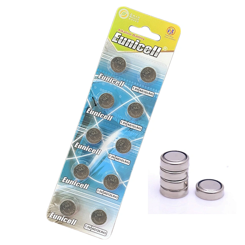 Make In China Eunicell 1142 LR43 AG12 Cell Batteries Button_Batteries