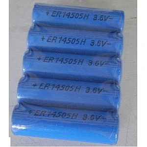 Eunicell 3.6V lithium battery SIZE AA ER14505M 2.2Ah