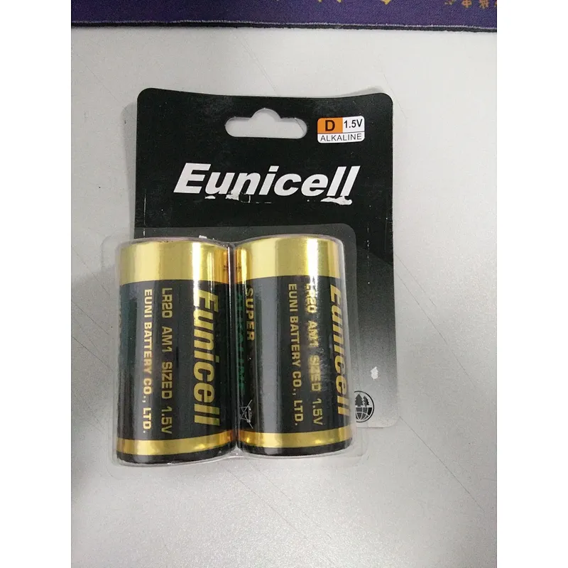 LR20 AM1 size D 1.5V 15000mAh Super high capacity Alkaline cylindrical battery