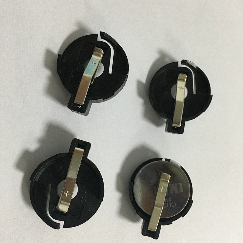 DIP Type Nickel Plated Coin Cell Battery Holder CR2032