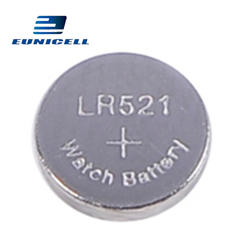 Mercury free AG0 1.5v alkaline button cell batteries LR521