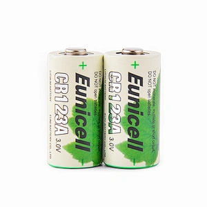 EUNICELL CR123A LITHIUM BATTERY 3V CR17345 Flashlight Torch Intelligent Doorbell