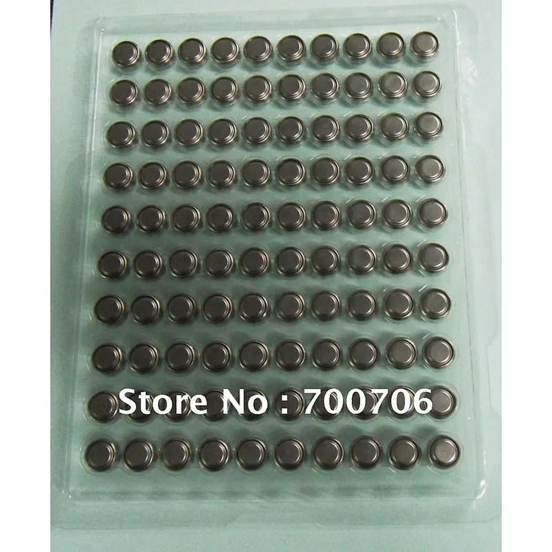 Eunicell SR44 Watch silvery oxide Batteries 1.55V